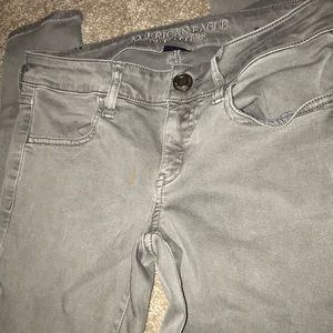 American Eagle grey jeans